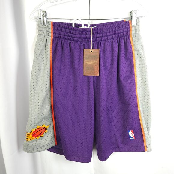NWT Hardwood Classics Phoenix Suns NBA Mitchell & Ness Swingman Shorts Medium - Picture 1 of 9